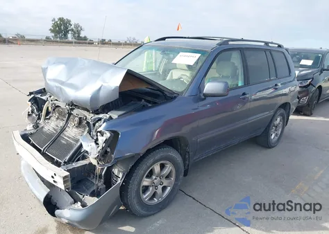 2007 Toyota Highlander V6 from USA, damaged, VIN JTEGP21A270131353
